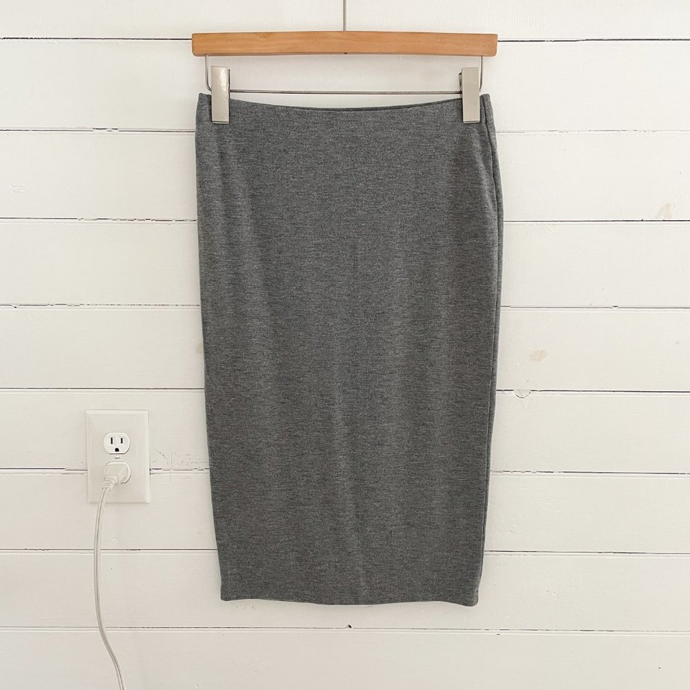 Forever 21 Gray Pencil Skirt